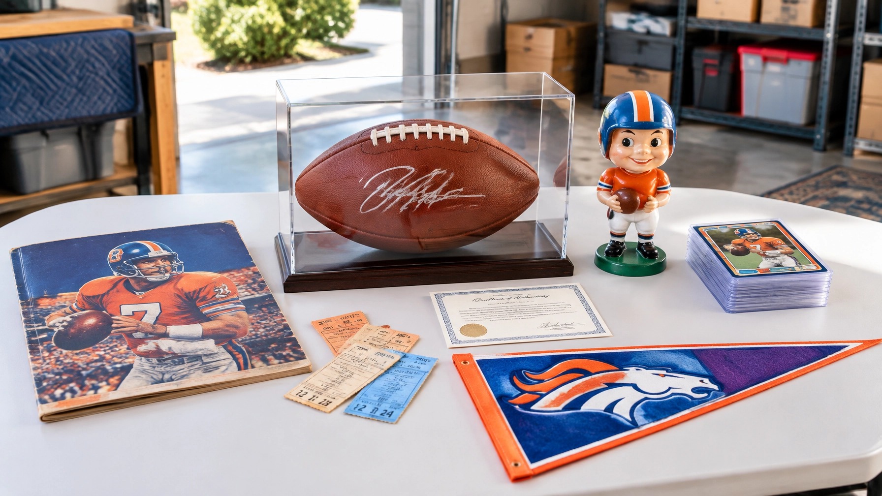 Cover photo for the article “Broncos Season Is Here: Check Sports Memorabilia Before a Colorado Cleanout”