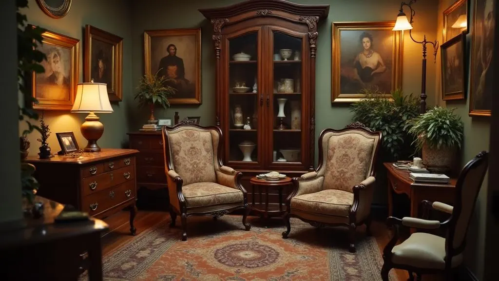 Beautiful antique furniture and heirloom items